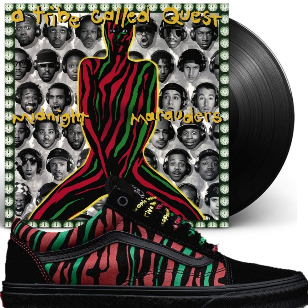 Vans Old Skool ATCQ 🎧 A Tribe Called Quest Midnight Marauders